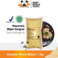 Wijen Sangrai Mayo KEWPIE | Roasted Sesame Mayonnaise | Mayonaise Saus