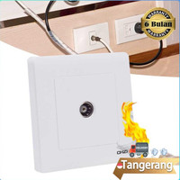 ~Harga Special~ Stop Kontak Antena TV Socket TV Face Plate Antena TV Modular Antena Buruan Sebelum Kehabisan