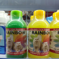 Shampo Anti Kutu Rainbow Kucing Anjing
