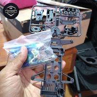 Tamiya Chassis Type 2 + Gearbox Tipe 2 + Gearset Type II Minus Dinamo