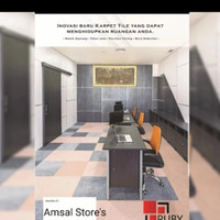 Karpet Tile Ruby Tile 50x50 Easy Install Inovasi Baru DP Bu Dian