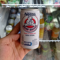 Nestle susu bear brand susu steril 189ml kemasan kaleng