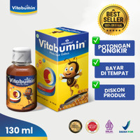 BEST PRODUK PROMO TERMURAH MADU ANAK VITABUMIN 130ML - PENAMBAH NAFSU