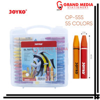 [GRAND MEDIA] OIL PASTEL / CRAYON JOYKO 55 WARNA OP-55S