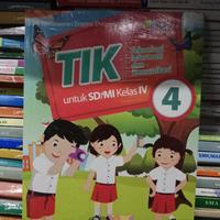 Tik SD Kelas 4 Penerbit Erlanggaa Original