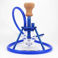 Travel Glass Shisha Set Include Metal Charcoal Tongs Silicone Hose And Ceramic Bowl Nargile Sheesha Narguile Hookah Set