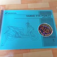 Buku Part Catalog Katalog Copian Honda Vario 110 PGM FI 2012