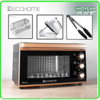 OVEN + AIR FRYER ECOHOME EON 888 Kapasitas 48 Liter GARANSI 2 TH