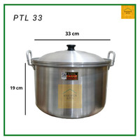 [Promo] - Panci 20 22 Cm Aluminium Eagle / Panci Rebus Air / Panci Masak Sayur Bestseller