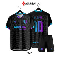 TERLARIS Jersey Futsal / Sepak Bola Full Printing Bebas Custom Design H145 MURAH