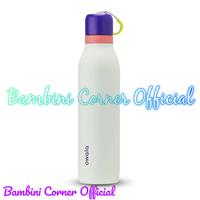 Owala FreeSip Twist Insulated Stainless Steel Water Bottle 24-oz, Purple/Green (Minty Horizons)