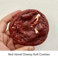 Red Velvet Chessy Soft Cookies