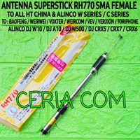 [Restok] Antena Ht Superstick Rh770 Rh 770 Sma Female Ht China Baofeng Weircom Promo 100%