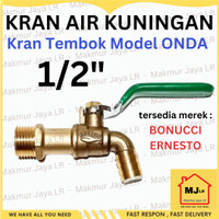 KRAN AIR Kuningan 1/2" 1/2 inch Kran Tembok Keran Model ONDA