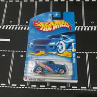 hot wheels Anglia panel open hood blue card
