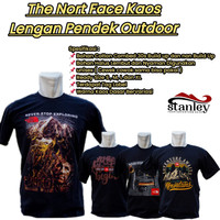 The Nort Face Kaos Lengan Pendek Outdoor