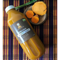 Ready Jamu bu ratini /Jamu kunyit tawar /Temulawak tawar/Kunyit mix temulawak 1 Liter