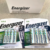 Isi 4 Pcs Baterai Energizer Power Plus 1.2V AAA A3 Recharge Battery 800mAh
