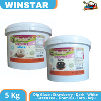 WINSTAR DIP GLAZE KEMASAN PAIL 5 KG