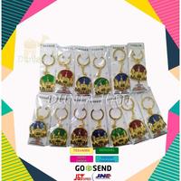 (Mk) Gantungan Kunci Mekkah Stainles Souvenir Oleh Oleh Haji Dan Umroh /Pcs Kualitas Terbaik
