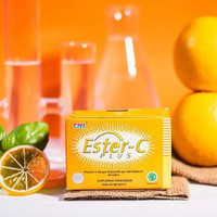 Ester C Plus iCNI Vitamin C Kemasan Box / Strip 40 tablet C N I Asli Original