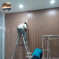 Jasa pasang wpc panel , wallpanel. wallboard