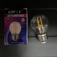 LED FILAMENT BULB 4W WWH CLEAR LOVOV