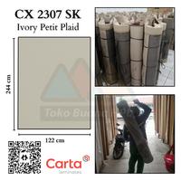 CARTA HPL CX 2307 SK IVORY PETIT PLAID GOSEND CIMAHI