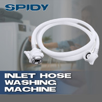 Spidy Selang Inlet Mesin Cuci Anti Bocor Fleksibel Sambungan Ganda In Lay Automatic Washing Machine Hose