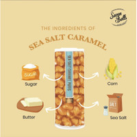 Sea Salt Caramel Corn Puffs Snacks Gourmet Corn Puffs Seven Bells