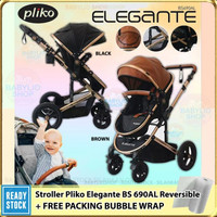 ORIGINAL Stroller Pliko Elegante BS 690AL Reversible Kereta Bayi Multifungsi