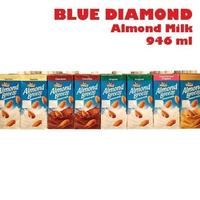 Ready Stok Blue Diamond-Almond Milk 946Ml - Vanilla Good Produk Yancurma
