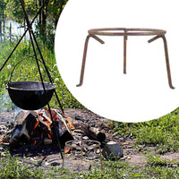 Promo tdoor Barbecue Rack Camping Pot Holder Countertop Wok Rack D