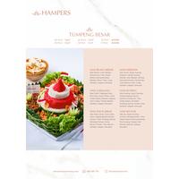 Tumpeng Nasi Daun Jeruk Lengkap untuk 30 orang
