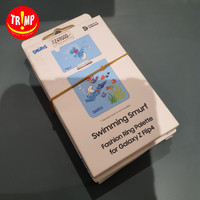 Samsung Fashion Ring Palette Swimming Smurf Galaxy Z Flip4 Original