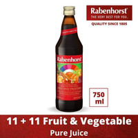 Rabenhorst 11 Plus 11 Fruit & Vegetable Pure juice cs6
