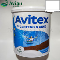Cat genteng dan seng Avitex SW Super White