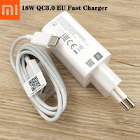 NEW ORIGINAL CHARGER XIAOMI REDMI 9 9T 10 10C NOTE 8 PRO 18W USB TYPE C