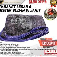 New PARANET LEBAR 6M 90% JAHIT KELILING TINGGAL PASANG | HARGA PERMETER MY05
