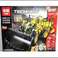 Brick Lepin 20006 Volvo L350F Wheel Loader (Mobil Alat Berat Keruk Pasir)