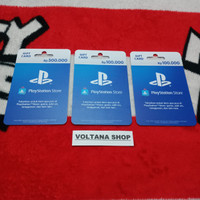 PSN 500K 500.000 Card Gaming PS4 PS5 Wallet Indonesia