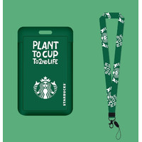 TERBAIK Starbucks Gantungan Name Tag ID Card Holder Gantungan Kartu Nama / Tali ID Card / Tempat Kartu ID Card holder