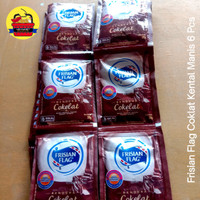 Frisian Flag Kental Manis Coklat 6 pcs