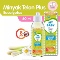 My baby minyak telon eucalyptus 60ml/ My baby Minyak Telon 60ML anti nyamuk