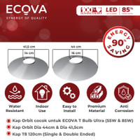 ECOVA KAP Orbit Khusus Lampu Ecova Capsule 85W ( HANYA KAP , Tidak termasuk Lampu )