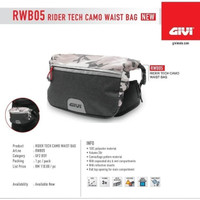 Givi RWB-05 Waist Bag Army edition Tas Givi RWB 05