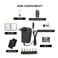 GROSIRUNIK99 SY668 - Universal Adjustable AC Adapter Converter 3A 30W with 6 Tips