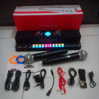 All in one sound card speaker Y6AI soundcard all in one Y6AI speaker karaoke ktvSoundcard speaker all-in-one machine Y6AI live sound card K song wireless bluetooth speaker