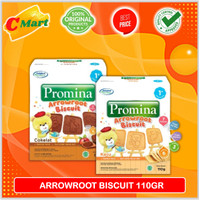 Promina  Arrowroot Cookies 110gr Usia 1+ | Cemilan Anak Biskuit Bayi | CMart