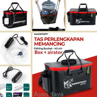 Penjualan Berkualitas Tas Perlengkapan Memancing Fishing Bucket 40 CM/